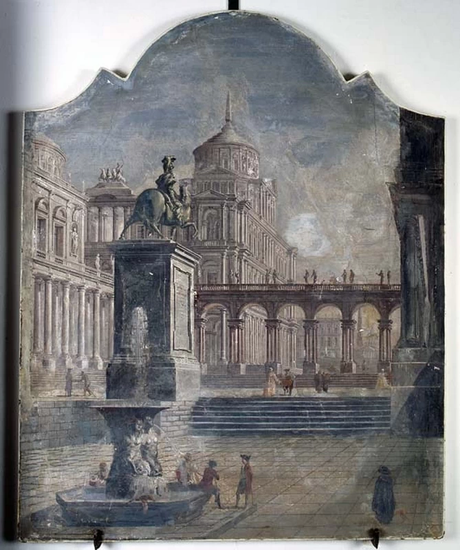 Capriccio con architetture - Tolmezzo, Udine